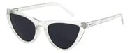Óculos de sol secret beatriz shiny clear gray polarized