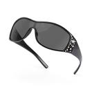 Óculos de sol SODQW Trendy Polarized Wrap Around UV400 para mulheres