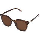 Óculos de sol SOJOS Classic Round BLOSSOM SJ2067 Tortoise/Brown