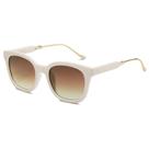 Óculos de sol SOJOS Classic Square Polarized UV400 creme/marrom