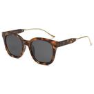 Óculos de sol SOJOS Classic Square Polarized UV400 Dark Tortoise