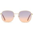 Óculos de sol SOJOS Classic Square SJ1137 para mulheres/homens dourado/cinza Óculos de sol SOJOS Classic Square SJ1137 para mulheres/homens dourado/cinza