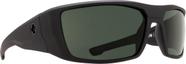 Óculos de sol Spy Dirk Wrap Preto Fosco 64 mm Polarizado