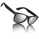 Óculos de Sol Sunier Retrô Quadrado Acabamento Fosco UV400 Polarizado