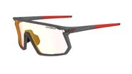 Óculos de sol Tifosi Optics Moab Satin Vapor com Clarion Red Fototec