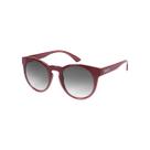 Óculos de sol touch t0059 bordô brilho lente cinza degradê Óculos de sol touch t0059 bordô brilho lente cinza degradê