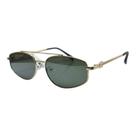 Óculos de Sol Triton Dourado com Lente Verde Proteção UV e Estilo Moderno TRI3648C3