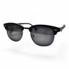 Óculos de Sol Triton Unissex Club Master Preto Fosco com Lentes Polarizadas POLTRI0343C1 Óculos de Sol Triton Unissex Club Master Preto Fosco com Lentes Polarizadas POLTRI0343C1