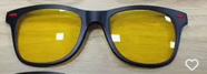 Oculos de sol unisex lentes amarela