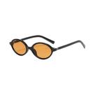 Óculos De Sol Unissex De Luxo UV400, Estilo Oval Vintage, Pequenos E Redondos, Designer