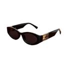 Óculos De Sol Unissex Modernos Em Formato Oval UV400, Óculos De Sol Fashion Para Homens E Mulheres