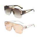 Óculos De Sol Unissex Oversized Quadrados De Moda UV400 Com Lentes Gradientes Para Esportes E