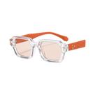 Óculos De Sol Unissex Retrô Com Armação Dupla Cor UV400 Estilo Fashion