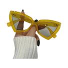 Óculos De Sol Unissex Vintage Retrô Olho De Gato Triângulo Poligonal Para Verão Masculino E Feminino