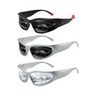 Óculos De Sol Unissex Y2K Vintage Punk 3 Peças De Marca De Luxo Designer UV400 Moda Esportiva Óculos De Sol Unissex Y2K Vintage Punk 3 Peças De Marca De Luxo Designer UV400 Moda Esportiva