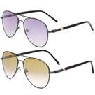 Óculos de sol Vepiant Aviator Bifocal Vintage Reading UV400 1.5