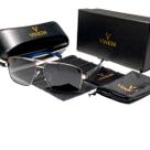 Óculos De Sol Vinkin Masculino Polarizado Uv400 Luxuoso Óculos De Sol Vinkin Masculino Polarizado Uv400 Luxuoso
