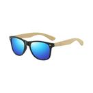Óculos De Sol Vintage Em Madeira De Bambu Quadrados Para Homens E Mulheres, Luxuosos, UV400,