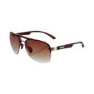 Óculos De Sol Vintage Gradiente Para Homens E Mulheres, Estilo Piloto, Luxo, Marca Designer, Óculos