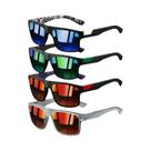 Óculos De Sol Vintage Masculinos Em Estilo Quadrado, 4PCS, Marca De Luxo, Designer, Óculos Retro