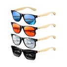 Óculos De Sol Vintage Unissex Em Madeira De Bambu UV400 Moda Para Homens E Mulheres Para Dirigir E