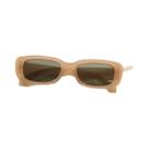 Óculos De Sol Vintage Unissex Quadrados UV400, Estilo Moderno Hip Hop Verde Para Mulheres E Homens
