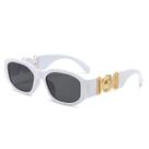Óculos De Sol Vintage UV400 Irregulares Com Armação Pequena, Estilo Fashion Para Homens E Mulheres Óculos De Sol Vintage UV400 Irregulares Com Armação Pequena, Estilo Fashion Para Homens E Mulheres