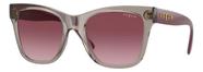 Óculos De Sol Vogue Vo5428sl 29408h 55-19 140 Quadrado Violeta Violeta Dégradé