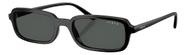 Óculos De Sol Vogue Vo5666-s 53-19 140 Retangular Com Cantos Arredondados Preto Cinza-escuro