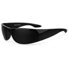Óculos de sol WISTON W8005 Wrap Around Dark Black UV400