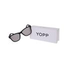 Óculos de Sol Yopp Esporte Polarizado Uv400 Gatocromático COR:PRETO