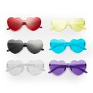 Óculos de sol Zink Colorful Heart Imless Heart Shape x6 Óculos de sol Zink Colorful Heart Imless Heart Shape x6