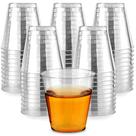 Óculos de tiro Stock Your Home 60 ml - 100 mini plástico transparente