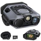 Óculos de Visão Noturna Teslong para Adultos, Binóculos de Visão Noturna Starlight Full Color, Óculos Infravermelhos com Tela de 3'', Zoom Digital 10X, Alcance de 150m, Bateria 5000mAh NVG Óculos de Visão Noturna Teslong para Adultos, Binóculos de Visão Noturna Starlight Full Color, Óculos Infravermelhos com Tela de 3'', Zoom Digital 10X, Alcance de 150m, Bateria 5000mAh NVG