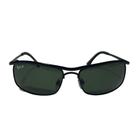 Óculos Demolidor Preto/Preto Lentes g15lens UV 400 Polarizadas - Visaotica