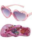 Oculos e chinelo infantil menina , da skye , patrulha menina ,e princesas , super kit para sua filha