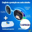 Óculos Escuro color Proteção visual para Autistas Infinity Azul