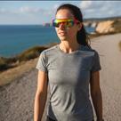 Óculos Esportivo UV Lentes Espelhadas para Ciclismo, Corrida e Pesca