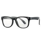Óculos Eyeglass Frame Pro Acme Kids Nerd flexíveis pretos Óculos Eyeglass Frame Pro Acme Kids Nerd flexíveis pretos