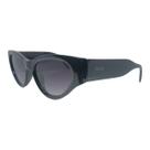 Óculos Feminino Gatinho Acetato Preto Premium Palermo UV400