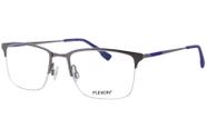 Óculos Flexon E 1130 para homens - prata fosca