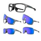 Óculos Hb Presto Grafeno 2 Lentes Clip On Grau L Blue Chrome Óculos Hb Presto Grafeno 2 Lentes Clip On Grau L Blue Chrome