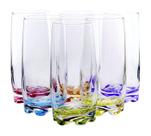 Óculos Highball para bebidas aquáticas Red Co. Vibrant Splash 390 ml