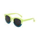 Oculos Infantil Criança Masculino Menino De Sol Para Passeio Estojo Flanelinha Pimpolho Verde Azul
