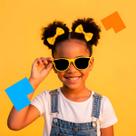 Óculos Infantil InfinityBlox Lentes Polarizadas UV400 Cor:Amarelo