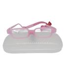Óculos infantil Miraflex New Baby 1 B Rosa com Apoio Nasal de 3 a 6 anos tam 39