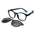 Óculos Infantil Silmo e Clip on SK2609 Azul Escuro