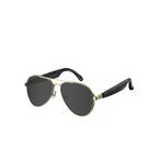 Óculos inteligentes AI Bluetooth Audio Preto/Dourado
