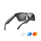 Óculos inteligentes OHo Smart Glasses Óculos de sol polarizados cinza