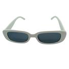 Oculos jeri moda blogueira masc fem cor branco lente preta Oculos jeri moda blogueira masc fem cor branco lente preta